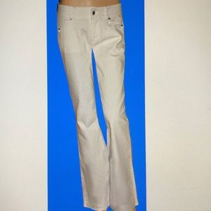 Victoria's Secret V Cut Hipster London White Jeans